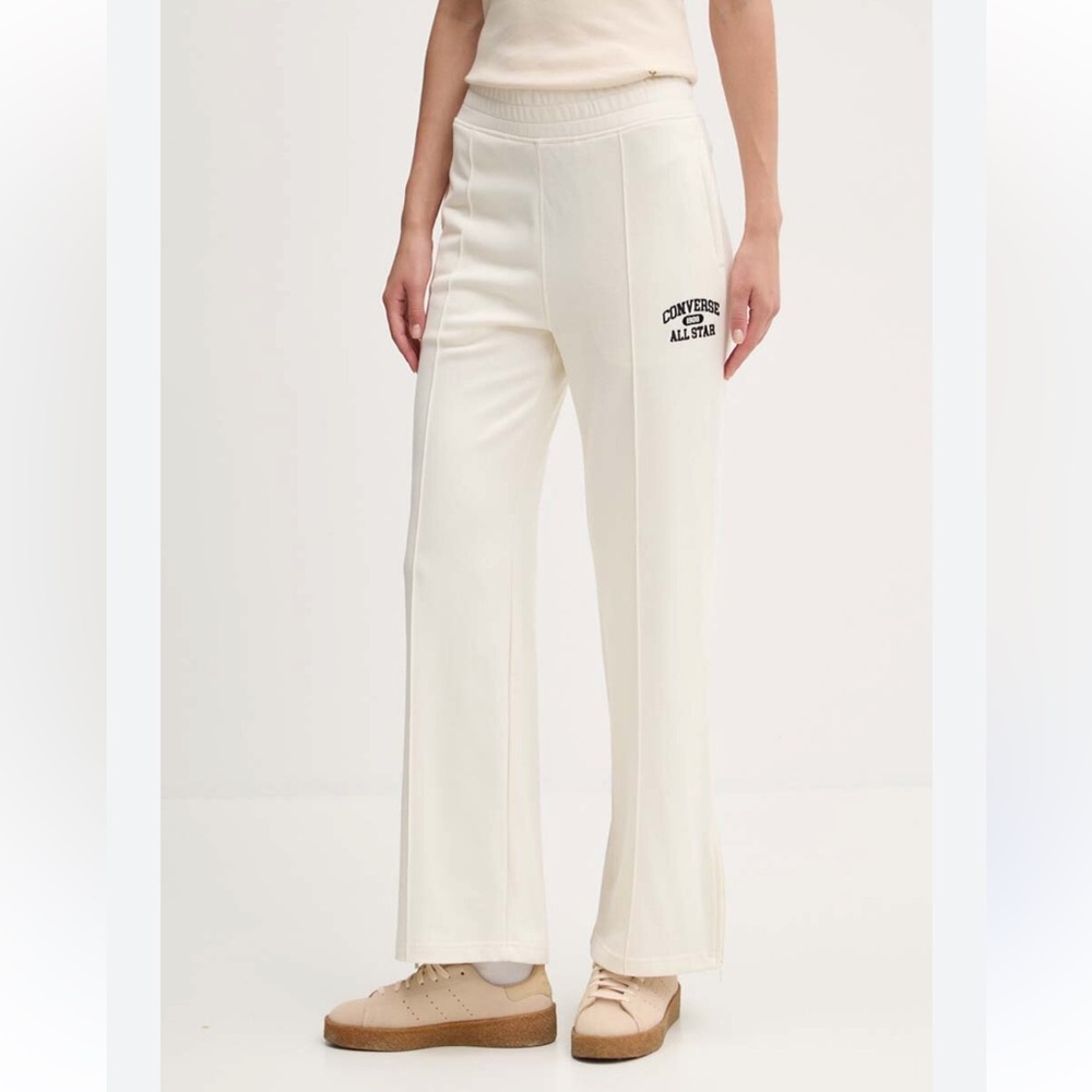 Converse Women's Off-White Track Pants